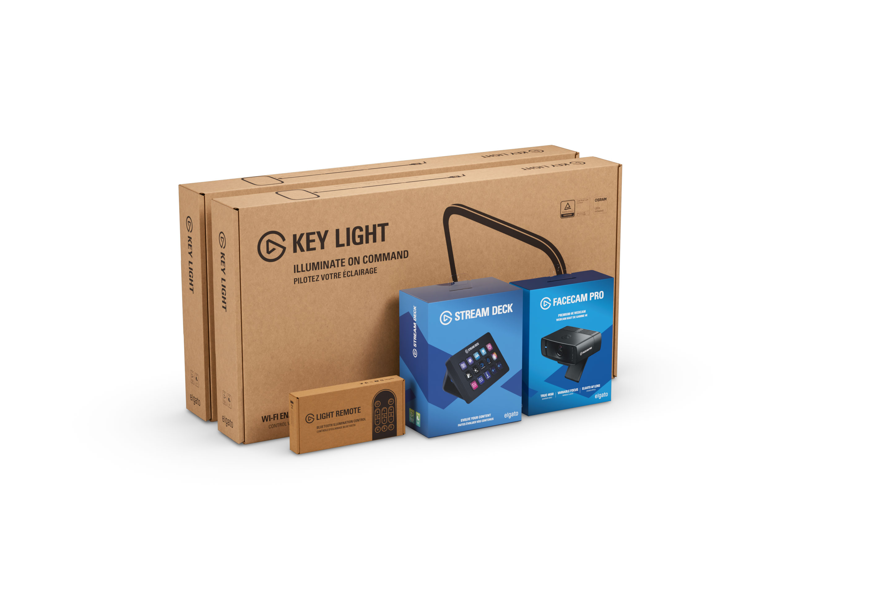 Key Light Duo Bundle Pro Remote Control Elgato